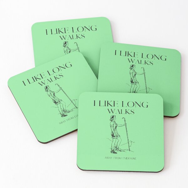 Item preview, I like long walks away from everyone design designed and sold by ANU911.