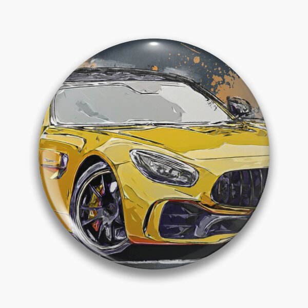 Item preview, Yellow Mercedes AMG GTR designed and sold by clothescar-shop.