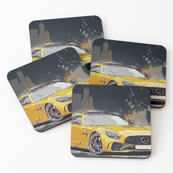 Item preview, Yellow Mercedes AMG GTR designed and sold by clothescar-shop.