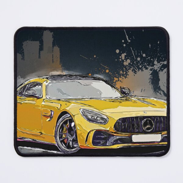 Item preview, Yellow Mercedes AMG GTR designed and sold by clothescar-shop.