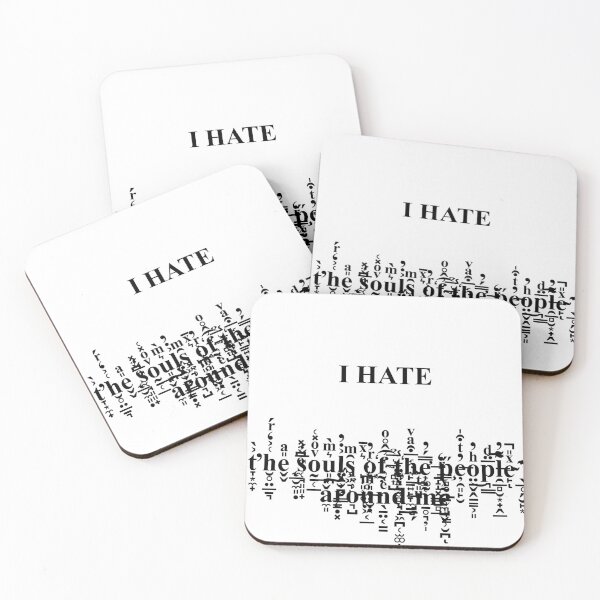 Item preview, I hate cursed font designed and sold by asadoesstuff.