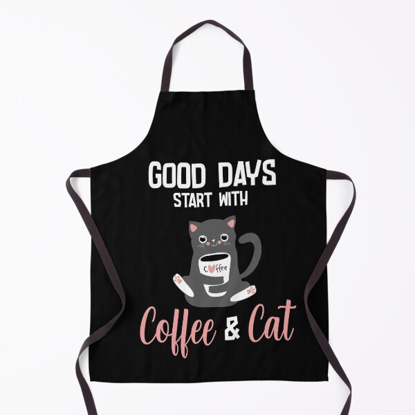 Item preview, Good days start with coffee and my cat designed and sold by Shirt-Expert.