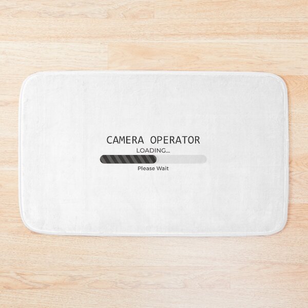 Item preview, Camera Operator Job Loading Bar designed and sold by ZOHANATION.