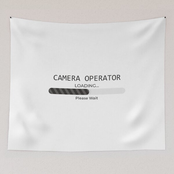 Item preview, Camera Operator Job Loading Bar designed and sold by ZOHANATION.