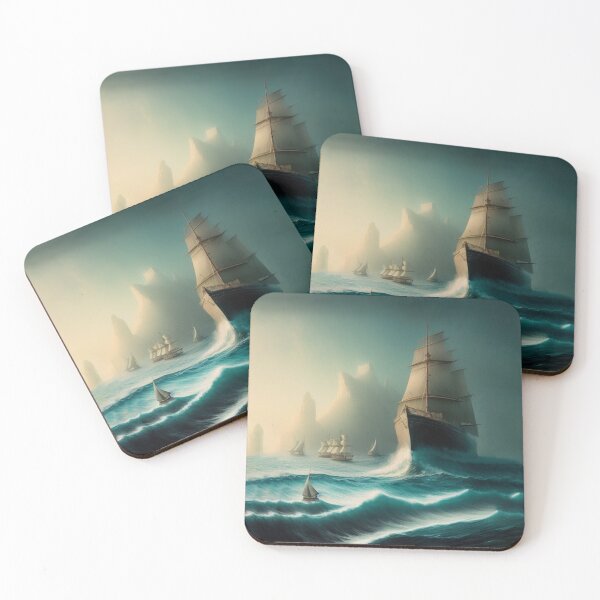 Item preview, Fantasy Seascape 2 designed and sold by Julia Rudens.