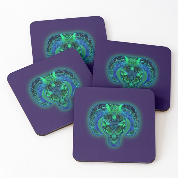 Item preview, Seafoam Aries On Midnight designed and sold by Boogie-72.