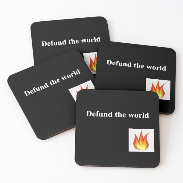 Item preview, Defund the world designed and sold by asadoesstuff.