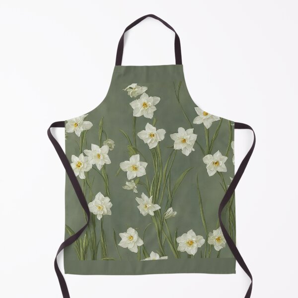 Item preview, December Narcissus Flower Pattern designed and sold by FamiliarPufferfish.