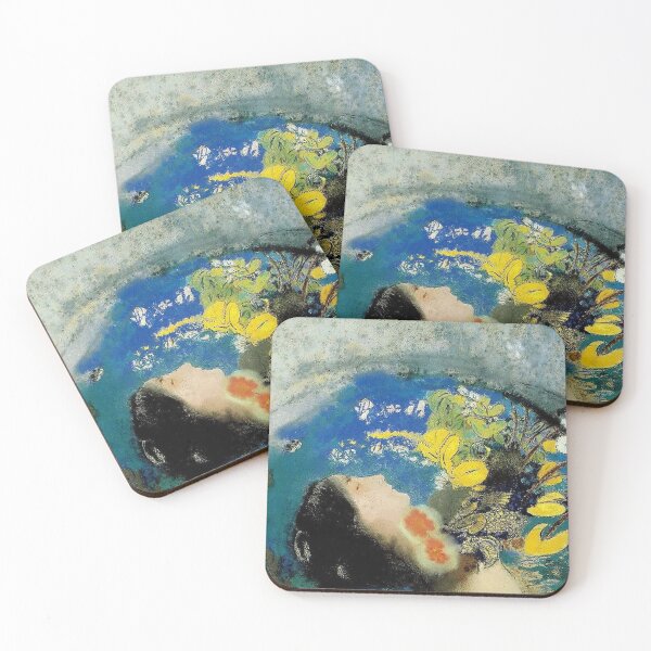 Item preview, Ophelia by Odilon Redon designed and sold by tomorrowsart.