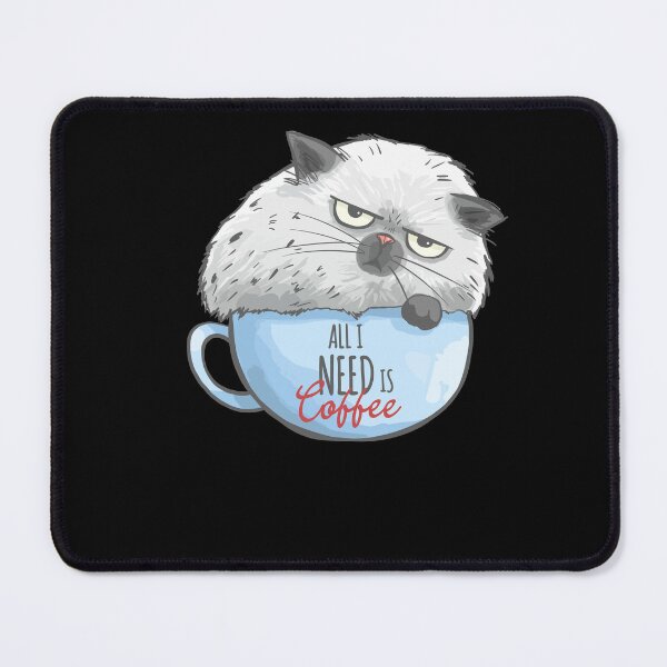 Item preview, All i need is coffee and my cat designed and sold by Shirt-Expert.