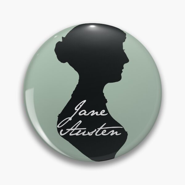 Item preview, Jane Austen silhouette designed and sold by CastlesClassics.