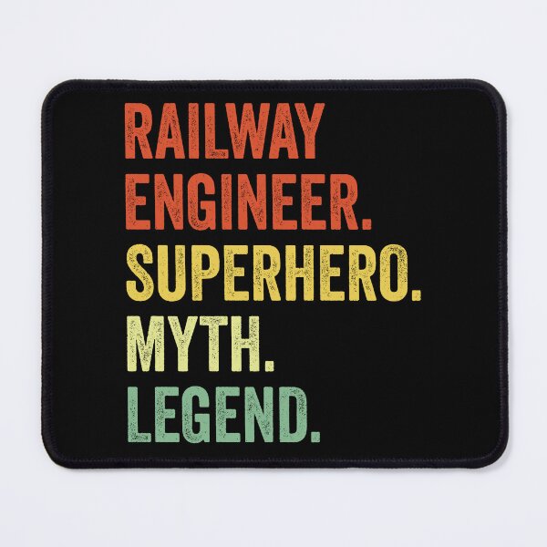 Item preview, Railway engineer Dad Shirt, Gift For Husband, Railway engineer Gift, Husband Railway engineer Myth Legend, Dad Gift For Husband designed and sold by Dogs Geeky⭐⭐⭐⭐⭐.