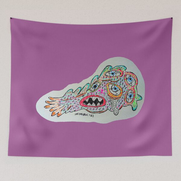 Item preview, Mutant Fish 4  designed and sold by Discordant Dreams Art.