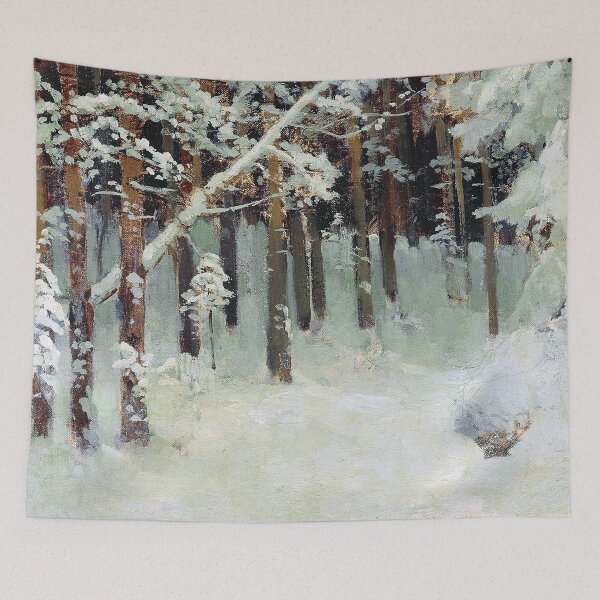 Item preview, Winter scenery - Forest in winter by Isaac Levitan designed and sold by AR-shop.