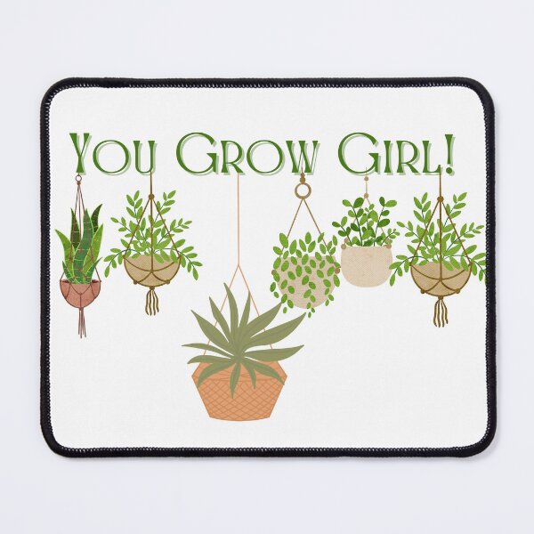 Item preview, You Grow Girl designed and sold by CUBDESIGNING.