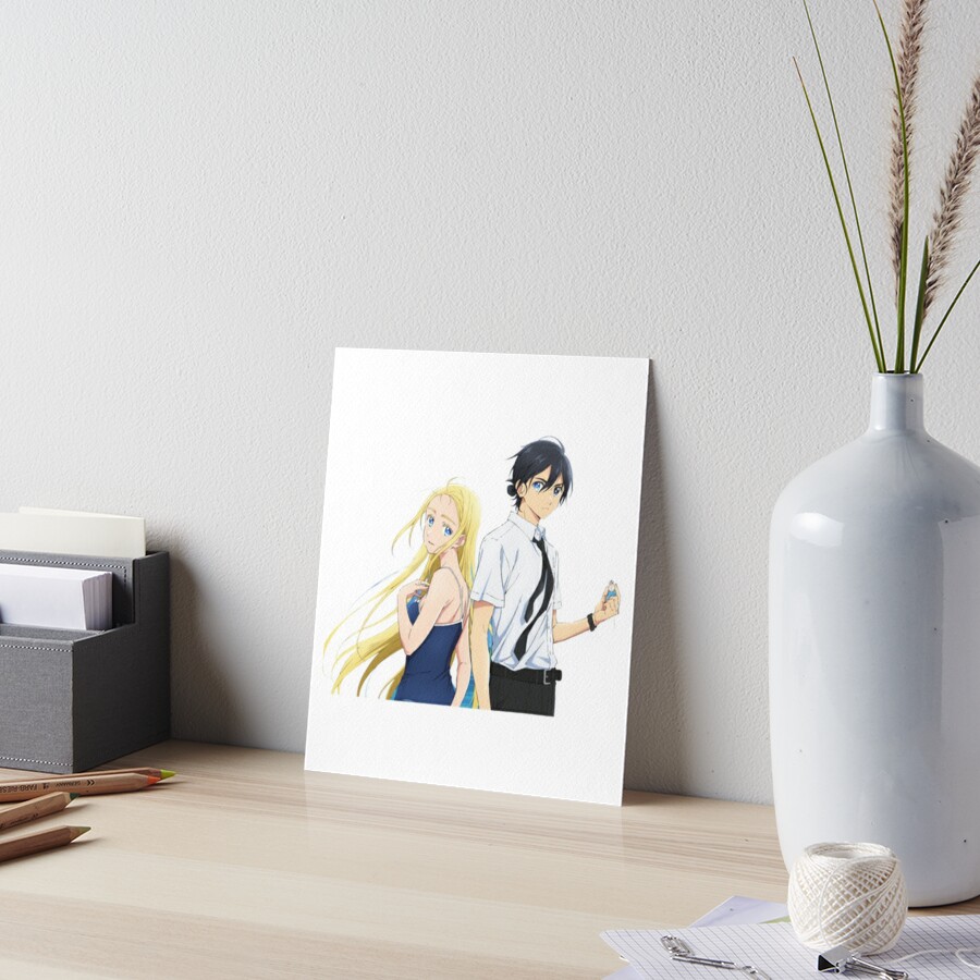 Summertime Render anime  Art Board Print for Sale by GiftLoveStudio