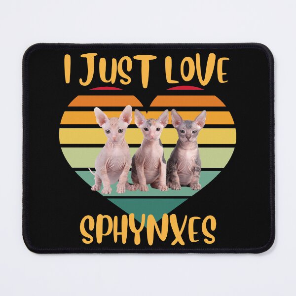 Item preview, I Just Love Sphynxes designed and sold by BluePlanetMerch.