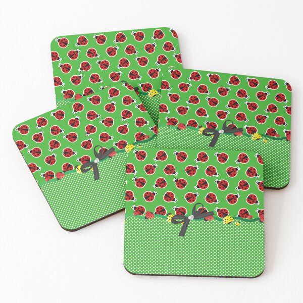 Item preview, Ladybugs Polka Dots designed and sold by purplesensation.