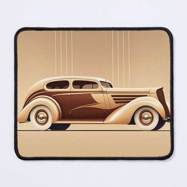 Item preview, Art Deco Style Cars designed and sold by TheArtfulAI.