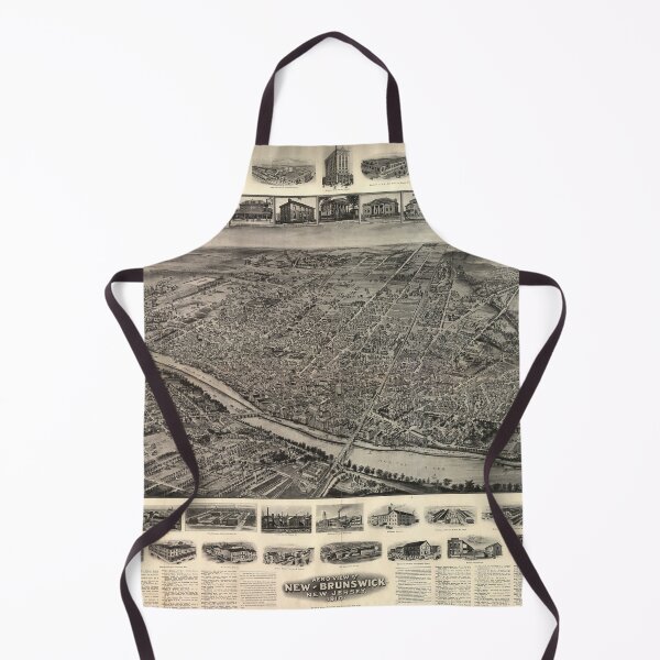 Item preview, New Brunswick, New Jersey (1910) designed and sold by allhistory.