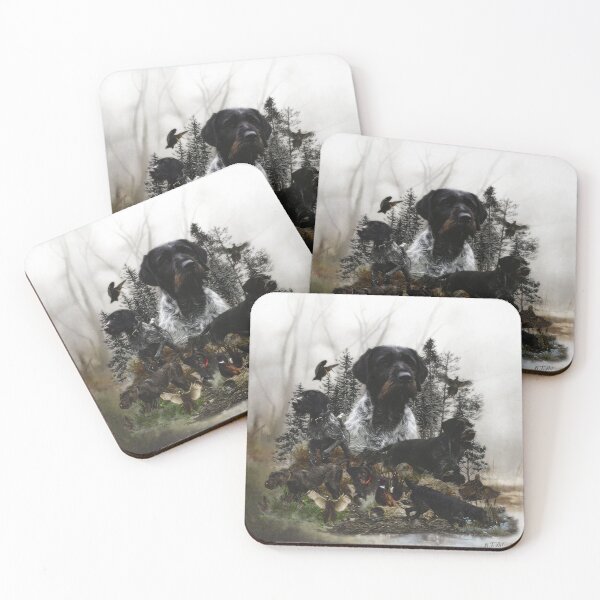 Item preview, The German Wirehaired Pointer , Deutsch Drahthaar designed and sold by TammyHunterArt.