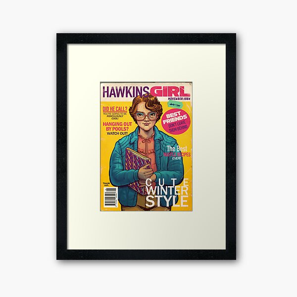 Covergirl Barb Framed Art Print