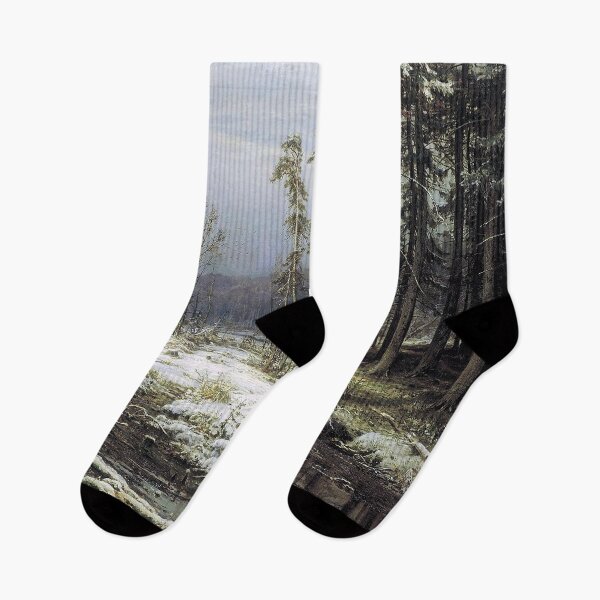 Item preview, Winter scenery - First snow by Ivan Shishkin designed and sold by AR-shop.