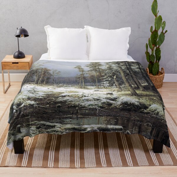 Item preview, Winter scenery - First snow by Ivan Shishkin designed and sold by AR-shop.