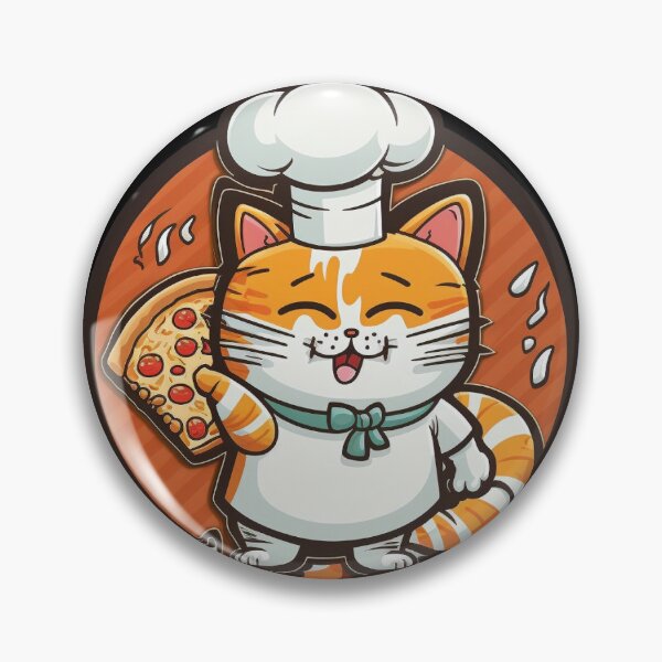 Item preview, Cat Baking Pizza  designed and sold by Black-Glove.