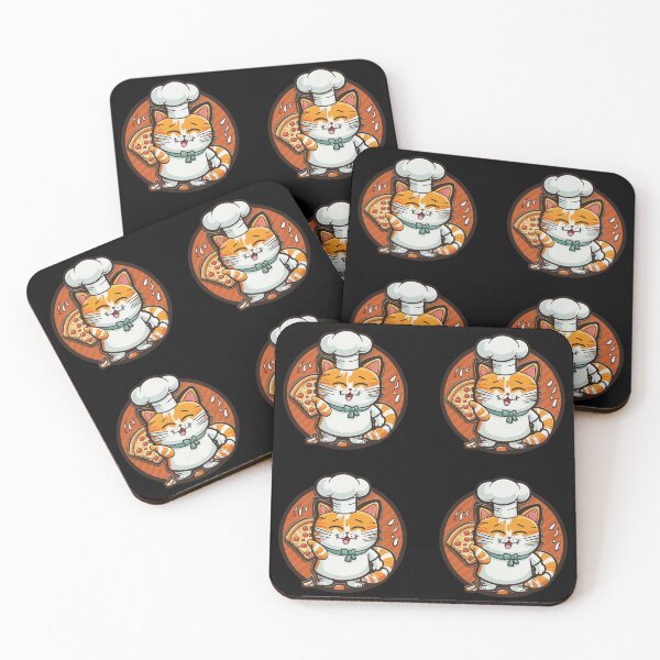 Item preview, Cat Baking Pizza  designed and sold by Black-Glove.