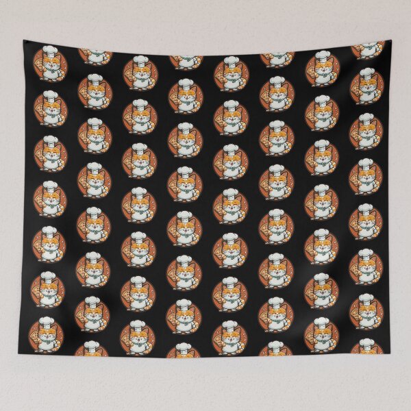 Item preview, Cat Baking Pizza  designed and sold by Black-Glove.