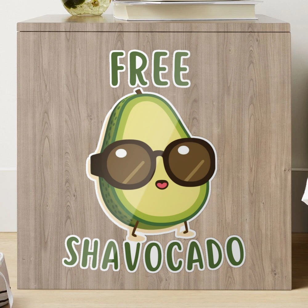 Fre Shavacado Fresh Avocado Funny Meme Drawstring Bag