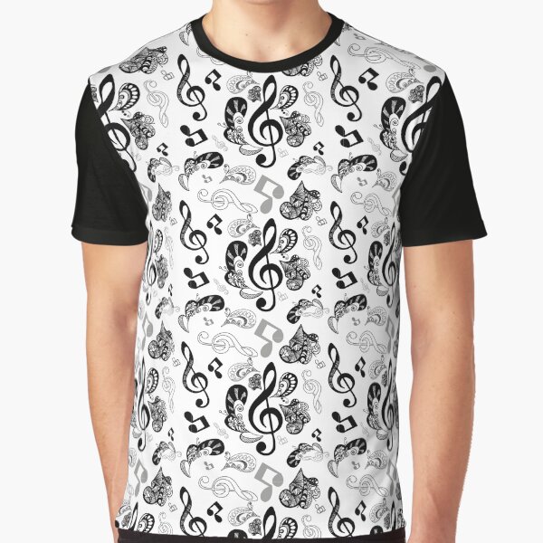 Let the Music Play Graphic T-Shirt