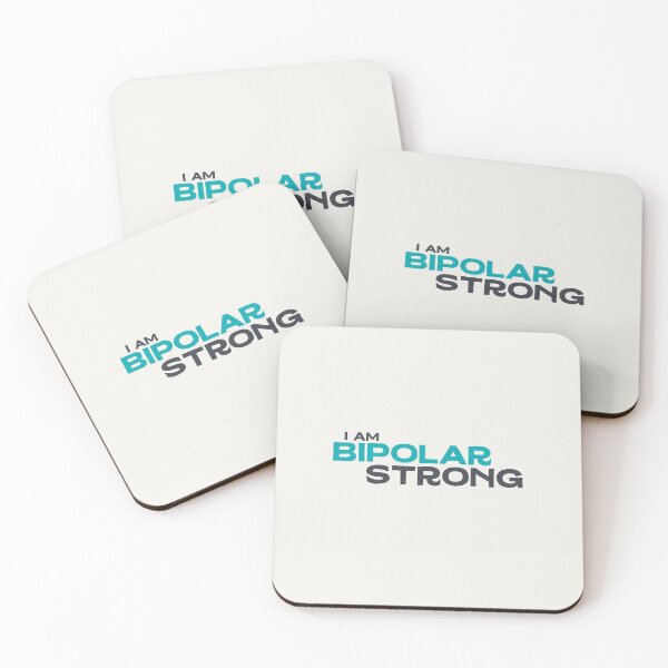 Item preview, I Am Bipolar Strong Teal Mental Health designed and sold by dailycake.