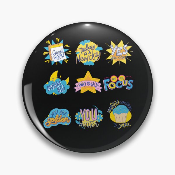 Item preview, New year quotes stickers & t-shirt pillows  designed and sold by Clothesaccess.