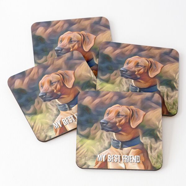 Item preview, My Best Friend is a Rhodesian Ridgeback designed and sold by It's On Backwards.