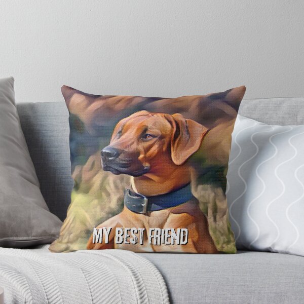 Item preview, My Best Friend is a Rhodesian Ridgeback designed and sold by It's On Backwards.
