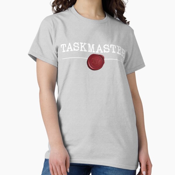 Item preview, Taskmaster Typewriter Font With Wax Seal designed and sold by xShirtsNSheetxs.