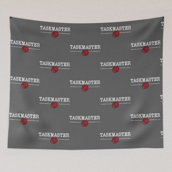 Item preview, Taskmaster Typewriter Font With Wax Seal designed and sold by xShirtsNSheetxs.