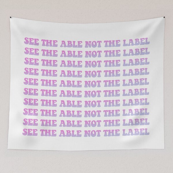 Item preview, See the Able not the Label Autism designed and sold by dualogy.