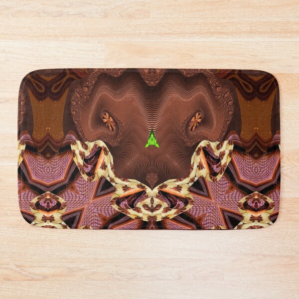 Item preview,  *FUNNY ABSTRACT PAINTING ALIEN TRIBAL FACE CHOCOLATE MIXTURE MINT GREEN WITH STARRY GREEN ANISE* designed and sold by Ralek.