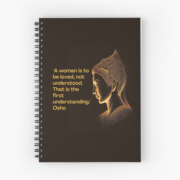 Item preview, Osho - A woman is to be loved, not understood. That is the first... designed and sold by RetComly.