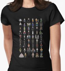 Buffy - Mini Monsters - The High School Years Women's Fitted T-Shirt