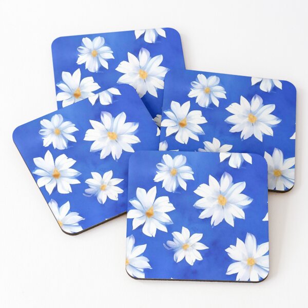Item preview, Pretty watercolor flower pattern WB103 for summer or spring designed and sold by CattlettArt.