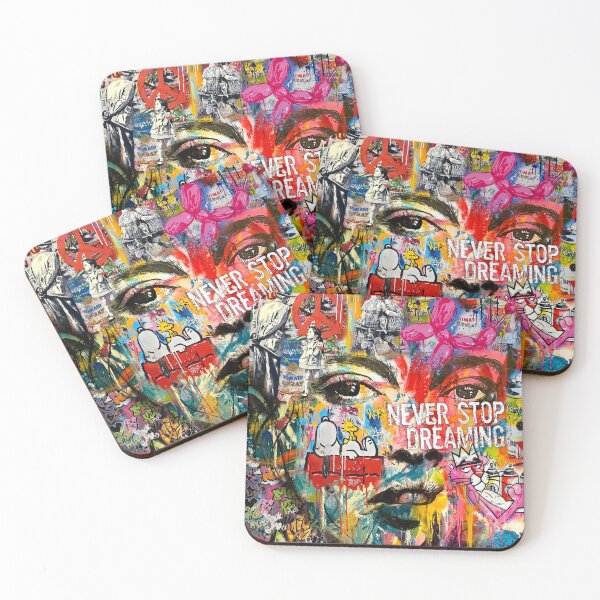 Item preview, Banksy inspired pop art designed and sold by Helt-Sort.
