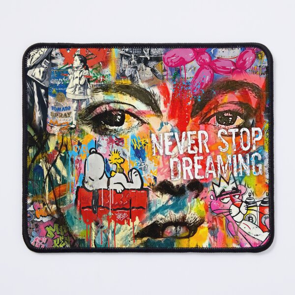 Item preview, Banksy inspired pop art designed and sold by Helt-Sort.