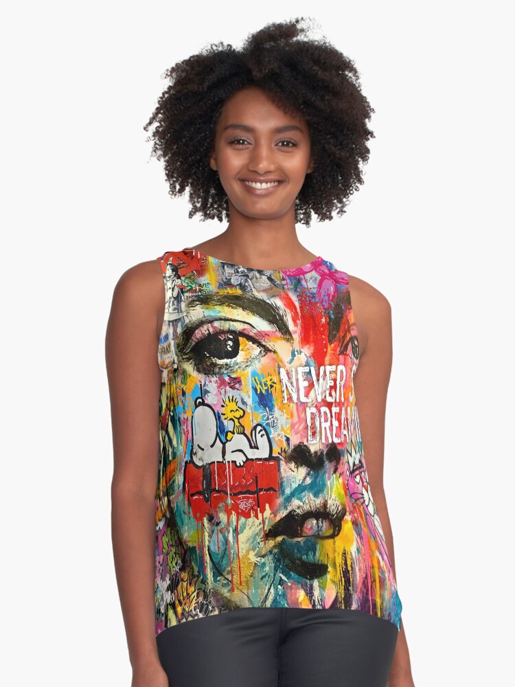Item preview, Sleeveless Top designed and sold by Helt-Sort.
