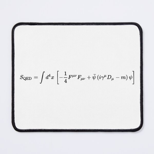 Item preview, Quantum electrodynamics -QED- action, quantum field theory and physics designed and sold by NoetherSym.