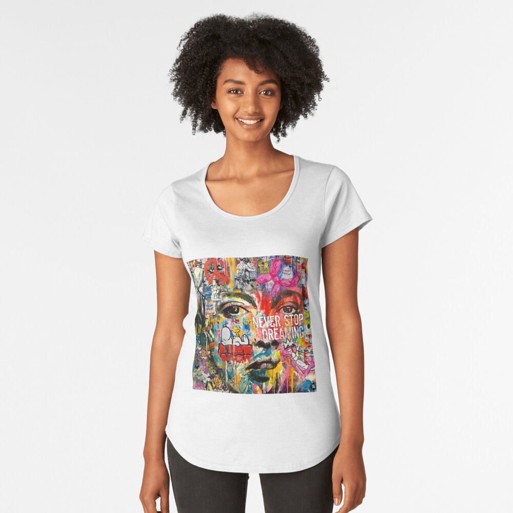 Item preview, Premium Scoop T-Shirt designed and sold by Helt-Sort.