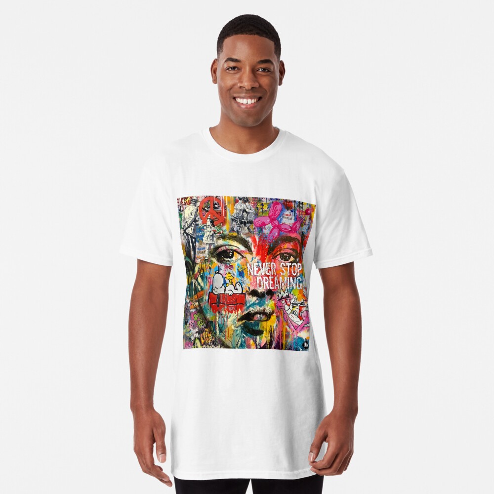 Item preview, Long T-Shirt designed and sold by Helt-Sort.